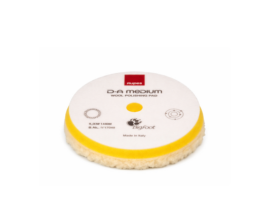 RUPES D-A MEDIUM Wool Polishing Pad
